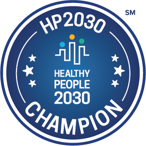 Healthy People 2030 Champion logo