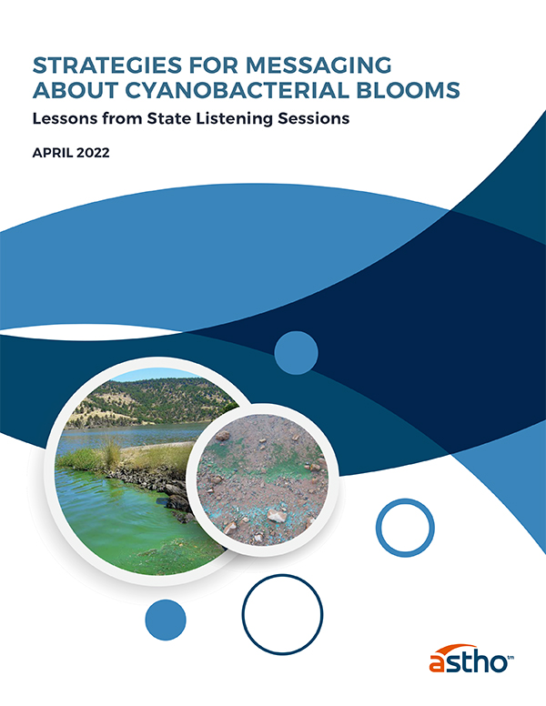 Strategies for Messaging About Cyanobacterial Blooms report cover page