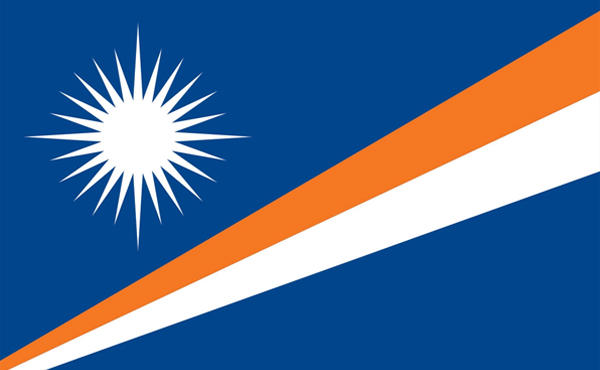 Flag of the Republic of the Marshall Islands