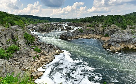 Great Falls in Virginia