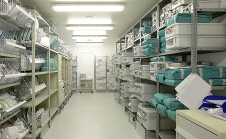 Hospital supply room
