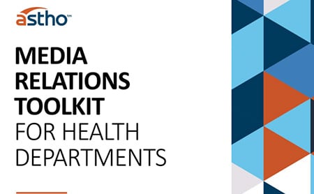 Cropped Media Relations Toolkit for Health Departments cover