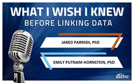Title card for What I Wish I Knew Before Linking Data episode